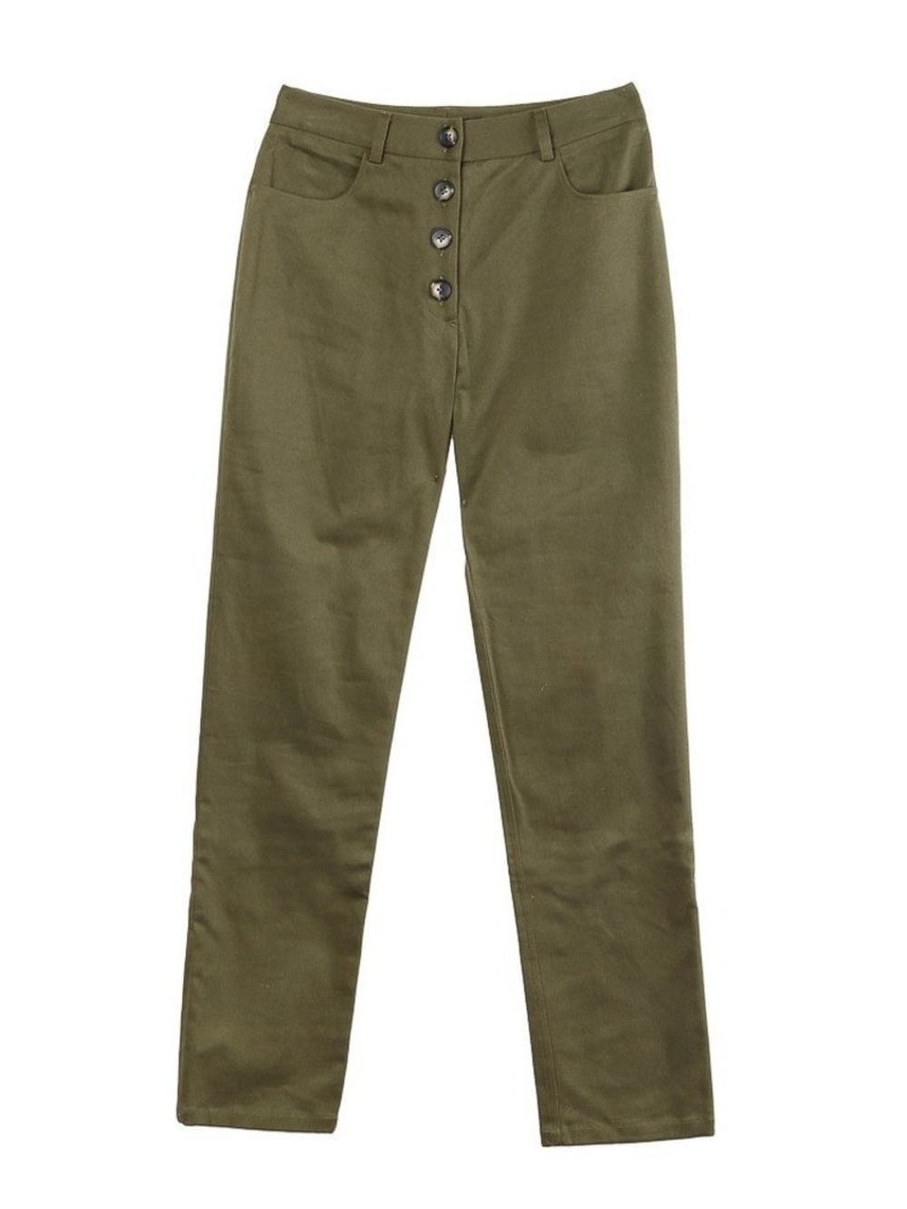 Jenni Kayne Bardot Pant In Olive Size 6 - Picture 5 of 11